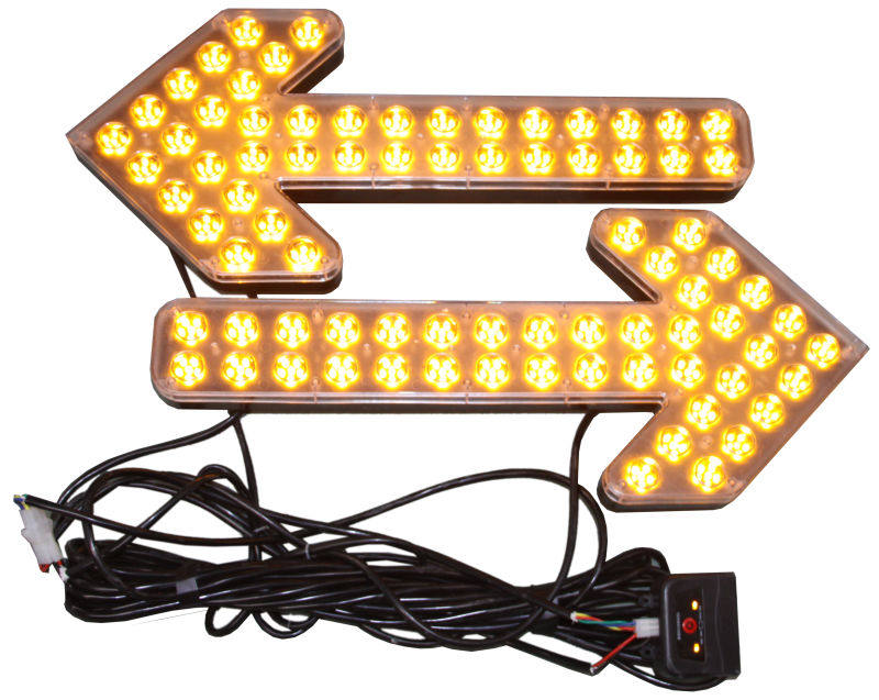 Car arrow light pointing light Sanitation vehicle sprinkler car pointing light Double arrow light LED arrow light