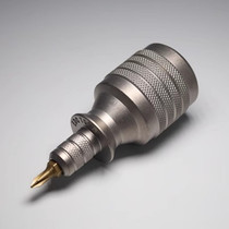 Small steel gun titanium alloy screwdriver 1 4-inch magnetic top cover 6 bit storage bins free 6mm bits