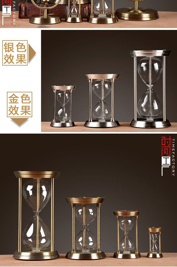 Tự cài đặt đồng hồ bấm giờ đồng hồ chai có thể được nạp với cát Sáng tạo mẫu cát chứa thủy tinh tùy chỉnh tự làm phụ kiện trang trí phòng ngủ
