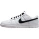 Nike DunkLowRetro ສີຂາວແລະສີດໍາ panda ຜູ້ຊາຍ sneakers ຕ່ໍາສຸດ retro DJ6188-101