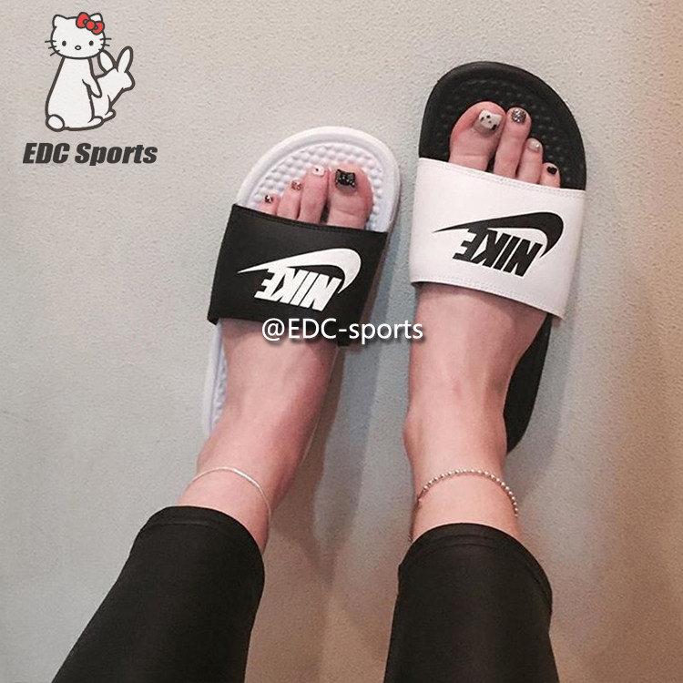 nike couple slippers