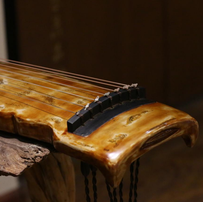Chen Qin Babao Grey Guqin Huanglianzhu Guqin