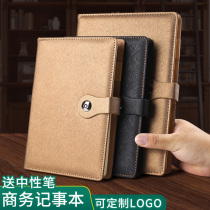 Native Haukin Business A5 Notepad Work Notebook Stationery Office Handbooks Creative Day Remember Benko Customize LOGO