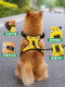 Dog leash Teddy supplies dog rope dog leash dog walking Shiba Inu small and medium-sized dog pet vest-style harness