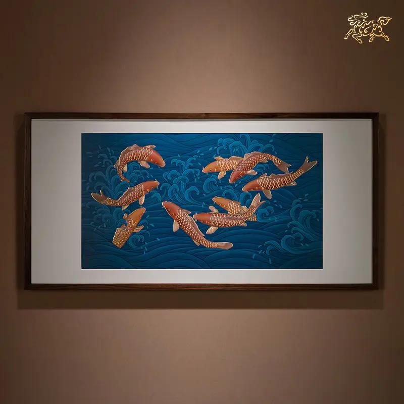 Copper Master hand carved copper sculpture 