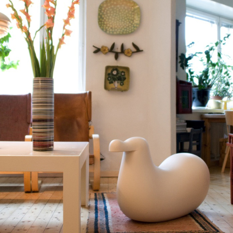 Magician Nordic designer children's baby rocking horse Dodo penguin toy chair Todo Dodo