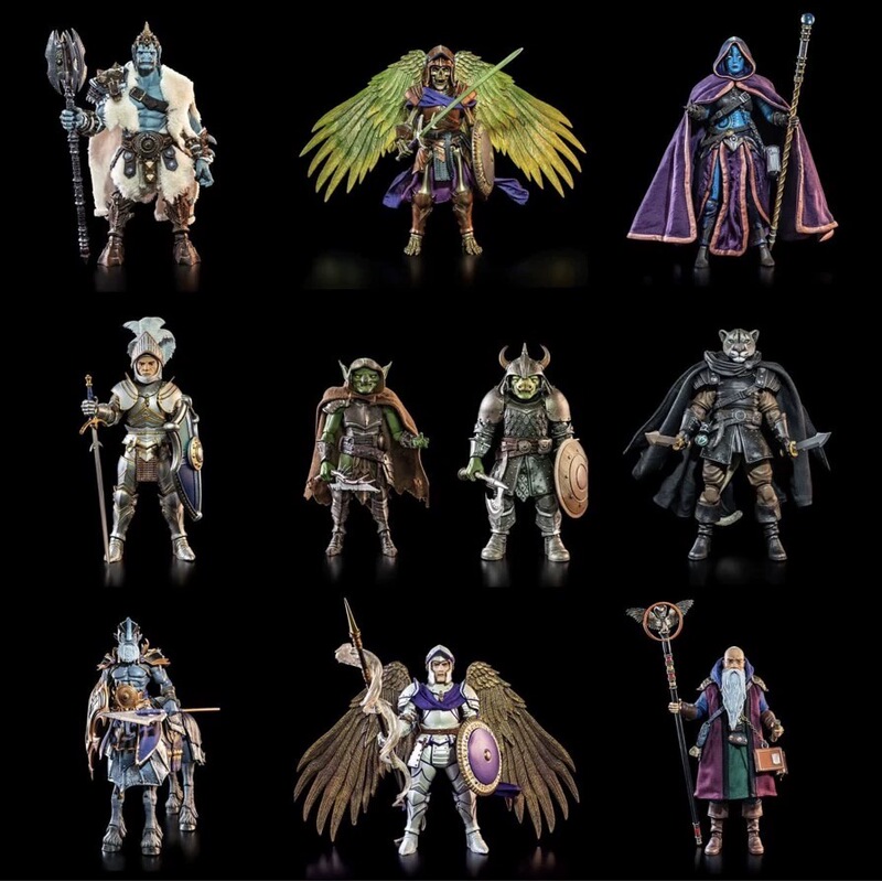 In Stock: Four Horsemen Mythic Legions Ashes of Agbenodo Series. This Series Contains 9 Sets for 10 Players