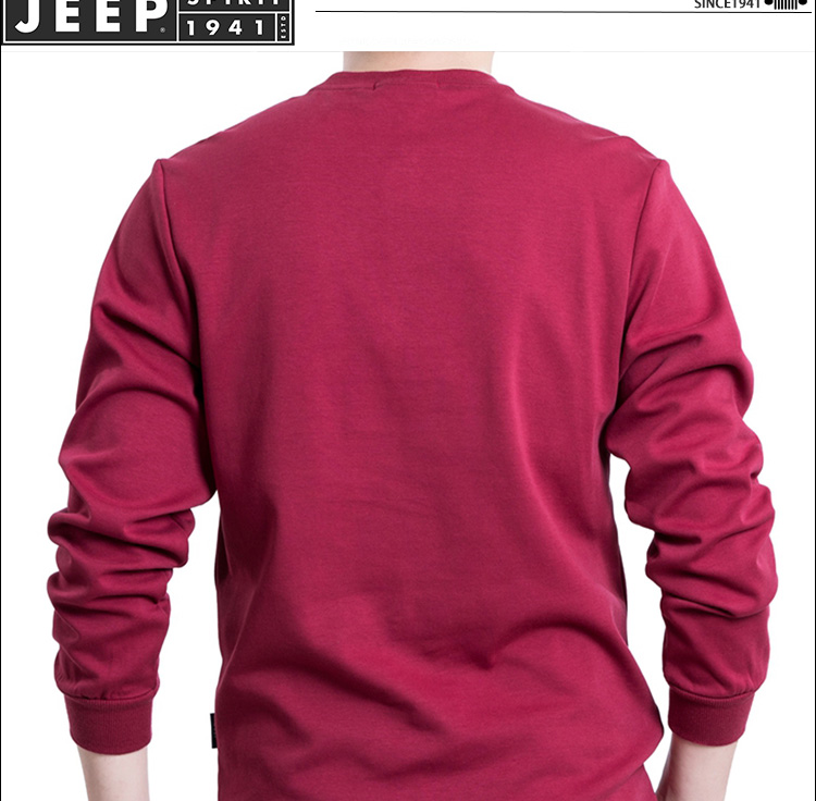 JEEP đích thực mùa đông dày cổ áo sơ mi nam dài tay jeep lỏng kích thước lớn thường xuyên áo sơ mi chạm đáy áo thun áo phông dài