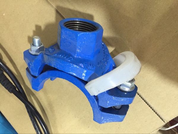 Water blue groove mechanical three - way water white groove accessories Grum white mechanical three - way 65X25