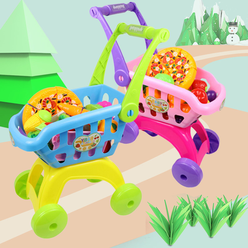 Baby Cut Fruits and Vegetables Cut Music Children's Toys Simulation Set Combination Girl Boy Cut Watermelon Toys