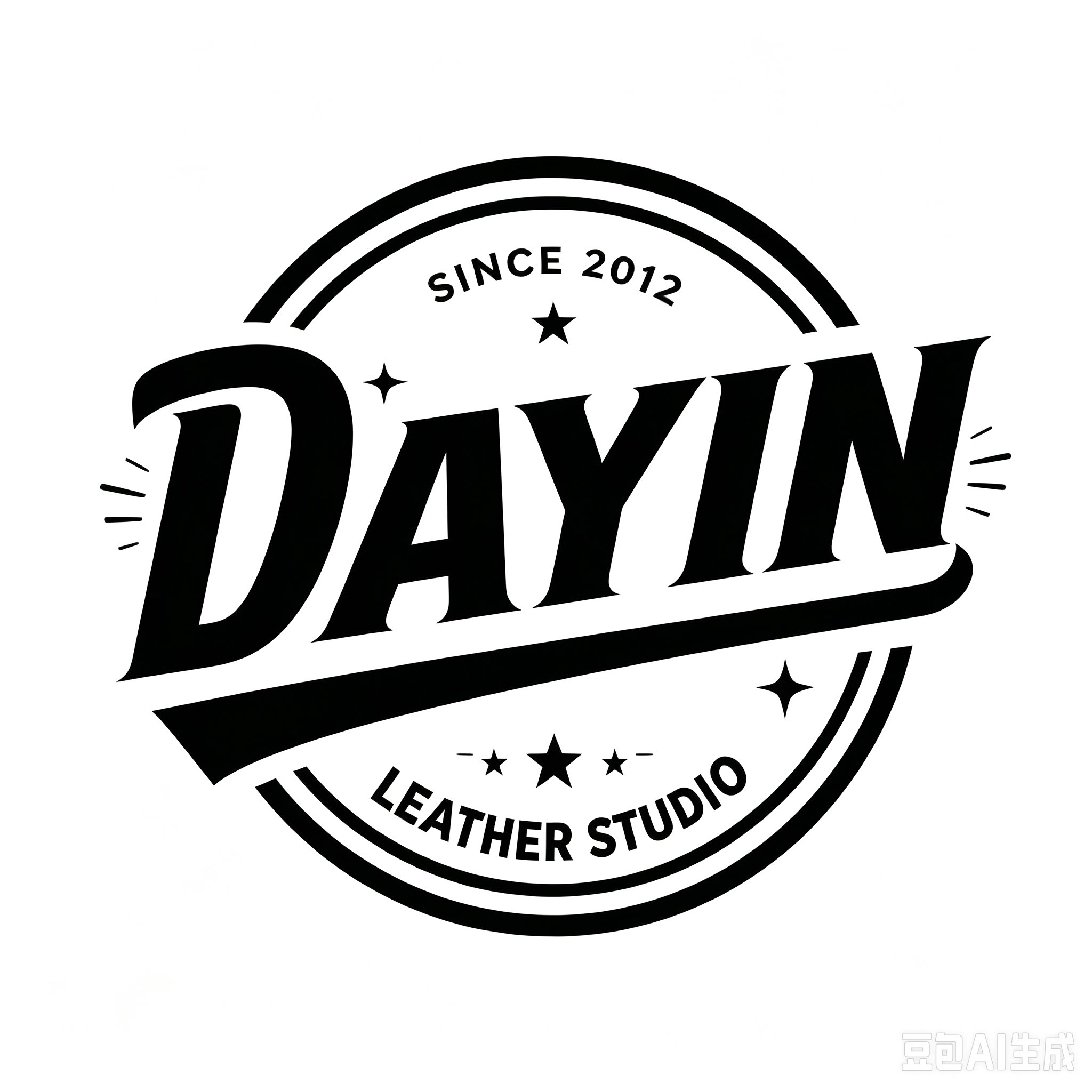 大尹手工皮具的LOGO