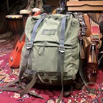 Vintage vintage first year early British Army* version Army Field Army green marching backpack