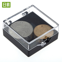 Square transparent plastic box emblem box logo box display box sample box plastic box jewelry box with lid