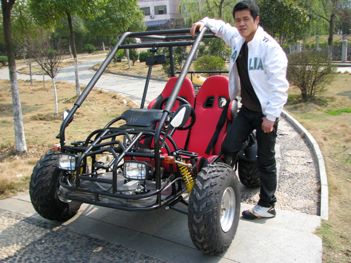 Sai Chi Kart 200cc đôi ghế đôi kart lớn 4 bánh xe máy ATV buggy giá xe moto mini 150cc