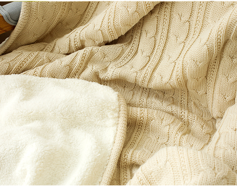 Đơn giản chăn sofa cashmere đan cashmere chăn giải trí điều hòa không khí chăn mền ngủ chăn xe chăn thoải mái chăn - Ném / Chăn chăn nhung mùa đông