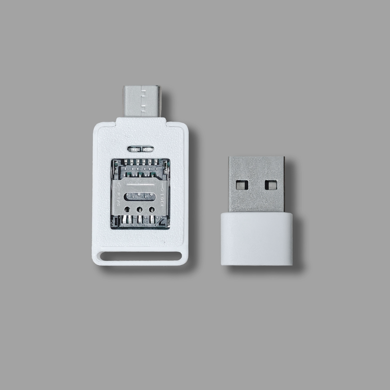 USB Adapter Mini Hub Dual-Head Data Cable Computer Mobile Phone Charging Converter White Portable Euicc Card Reader USB Adapter Mini Hub Dual-Head Data Cable Computer Mobile Phone Charging Converter White Portable Euicc Card Reader