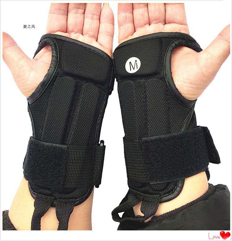 Single and double version Ski soft hand protector Wrist protector Hand protector Skating hand protector Wrist protector Fall-proof hand protector can wear gloves inside