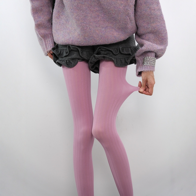 Masterpiece Master Series Extraordinary Taste Selection Intellectual Pink Purple Tights for Women Df