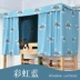 Sinh viên đại học trẻ em hoạt hình bóng râm trên rèm cửa hàng 1,2 m 1,5 m rèm quây giường ngủ Bed Skirts & Valances