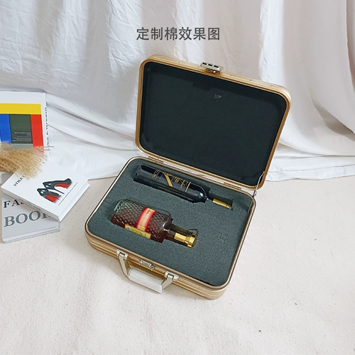 Металлический портативный чемодан, алюминиево-магниевый сплав, 14 дюймов, 16 дюймов