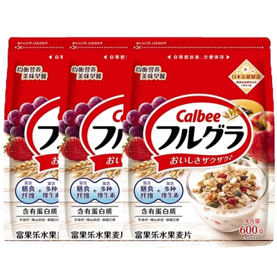 卡乐比日本即食水果麦片