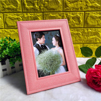 New eco-friendly imitation hemp 7 inch 8 inch 10 inch Non solid wood bracket Pendulum Table Children Wedding photo frame photo wall