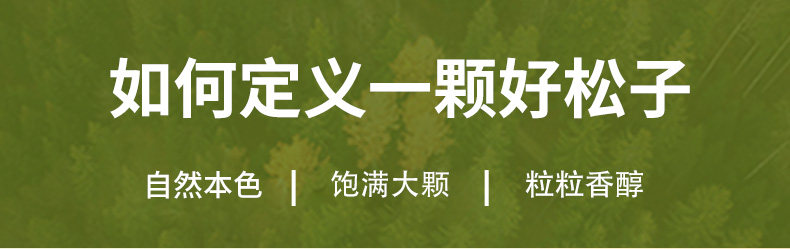 百草味 东北手剥开口松子 500g/罐 图4