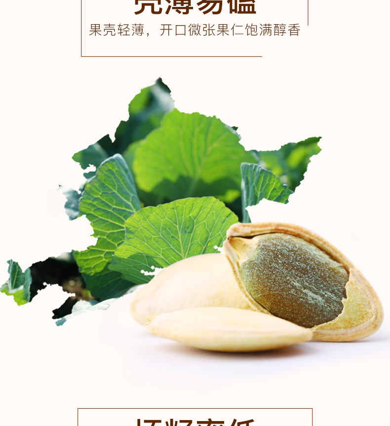 【中國直郵】百草味農家南瓜子鹽焗味160g