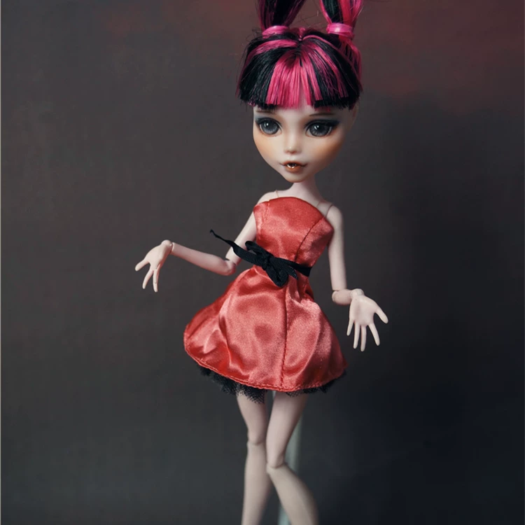 Манстер хай школьная кукла одежда, кэжуал одежда Monster High Monster Gausu вторая волна
