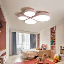 Childrens room Nordic ceiling lamp simple modern led macaron room boys and girls Princess warm bedroom lamps