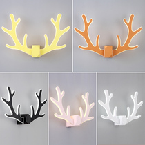 Nordic antler wall lamp simple modern bedroom bedside lamp creative personality living room stairwell corridor aisle wall lamp