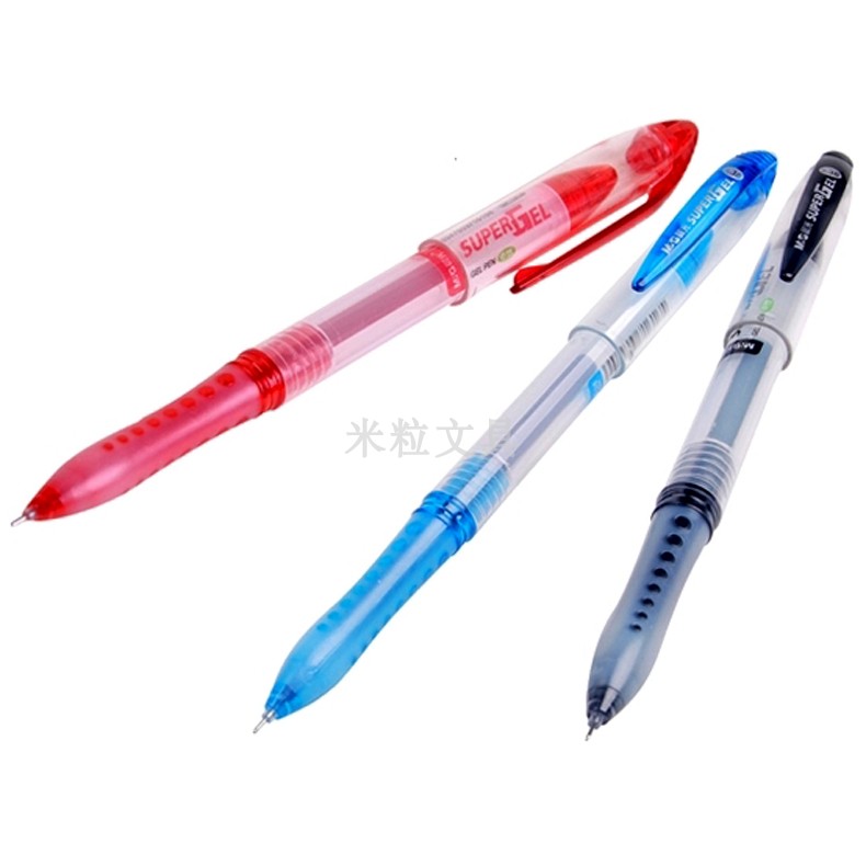 Chenguang neutral pen 038mm full needle tube water pen student office with signature pen blue black red pen GP1212