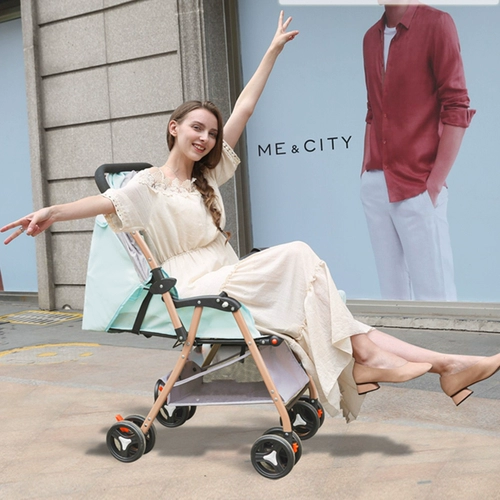 Съёмная коляска для близнецов с сидением, детская тележка для двоих, можно сидеть и лежать