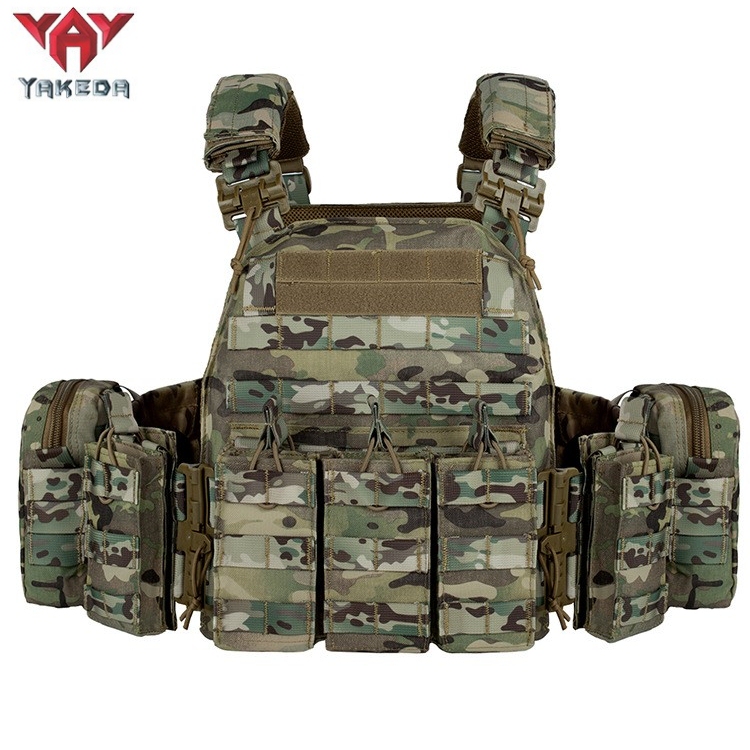 Yakoda's New Quick-Release Tactical Vest, Molle Modular Quick-Release Vest, Complete Set of Military Enthusiast Equipment Yakoda's New Quick-Release Tactical Vest, Molle Modular Quick-Release Vest, Complete Set of Military Enthusiast Equipment