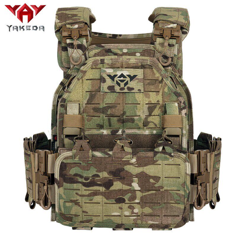 Jacoda new section 6094 Tactical vest original product 500DMC camouflate protective laser quick detached waistcoat-Taobao