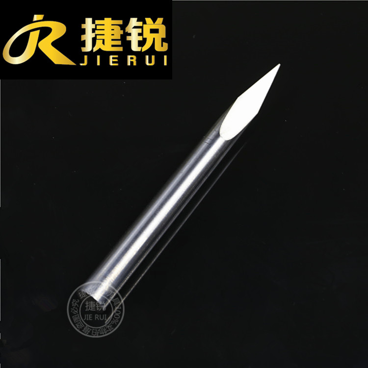 6 mm Triangular Sharp Knife Numerical Control Engraving Machine Metal Jade Stone Hard Wood Lettering