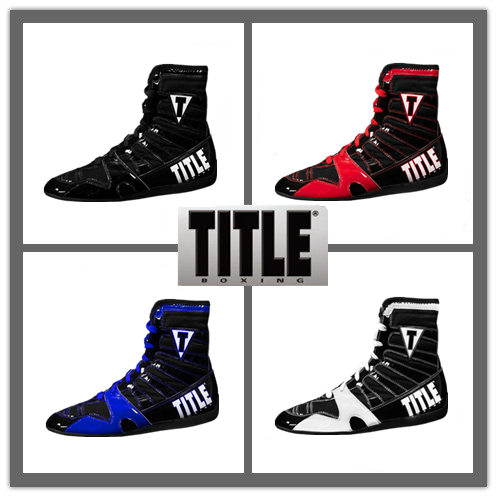 Headquarters authorizes the USA to direct the TITLE Boxing Shoes Middle Cylinder Super Light to Thai Boxing New