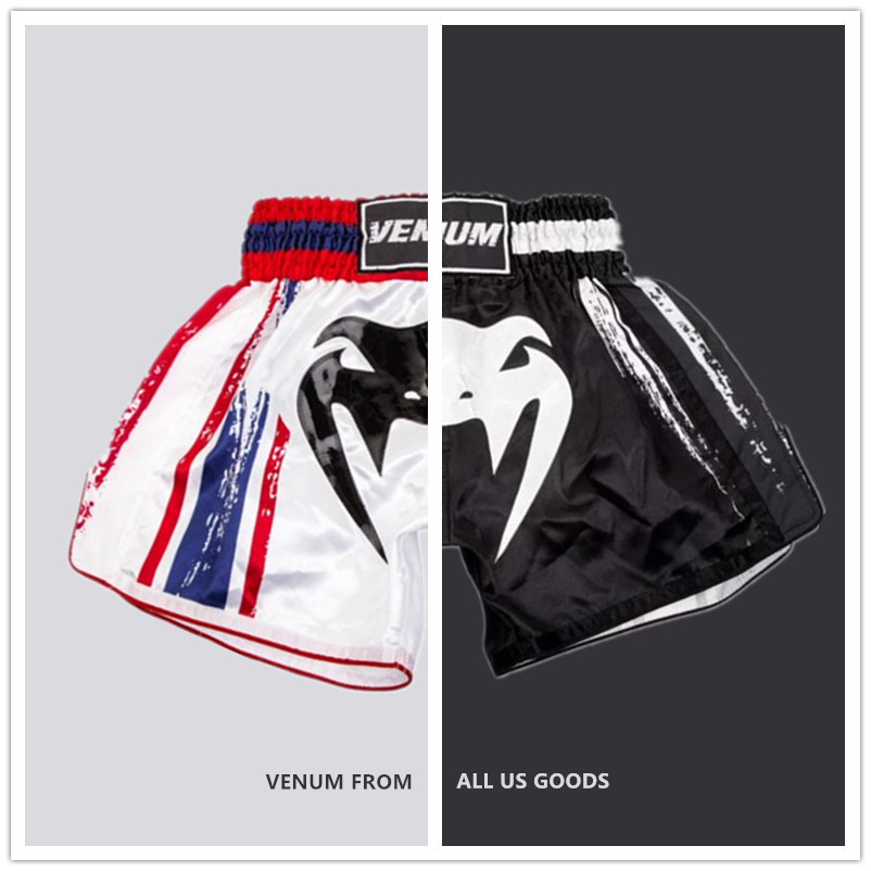 Venom Venum Shorts Thai Punches Bar Mitzverein Boxing Loose shorts men and women training for gaggers professional shorts