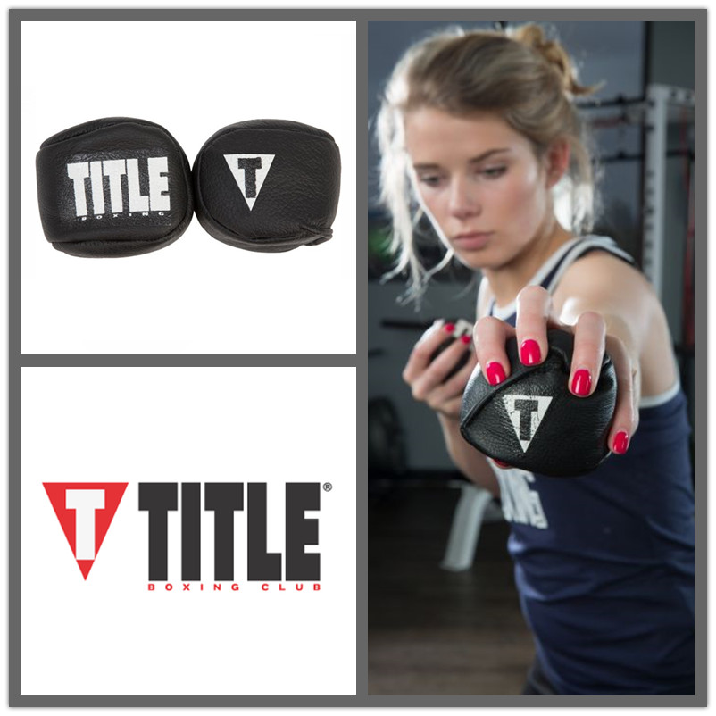 American TITLE Boxing Muay Thai Fighting Training Ball Empty Hit Speed Resistance Response Upper Limb Strength Load