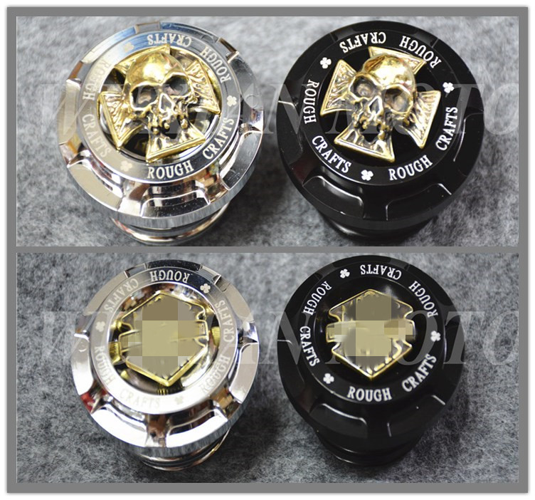 Applicable Harley XL883 XL1200 XL48 72 XL48 Dana Soft tail modified oil tank lid petrol cover