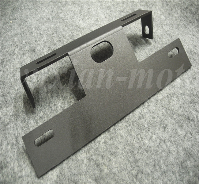 Application of Kawasaki small ninja Z250 Yongyuan 350bws license plate Z800Z1000 modified license plate rack short tail