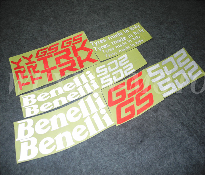 TRK502 gold Peng 502 front and rear rim appliqua reflective patch wheel appliqua