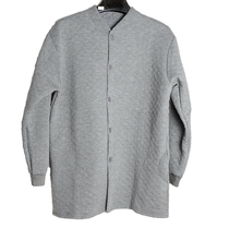 Warm mens autumn clothes loose large size three-layer warm mens long-sleeved plus fat comfortable for middle-aged and elderly dads in autumn and winter