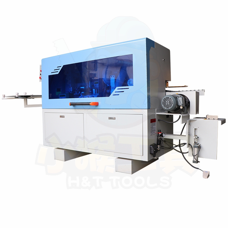 Plate-type furniture carpentry automatic straight line sealing edge machine wrapping machine