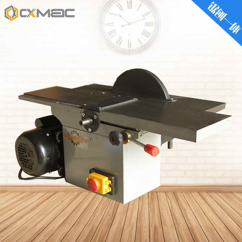 Direct sales multifunction woodworking machine tool bench planing and pushing bench saw electric planing machine two-in-one planing machine all-copper motor 120c