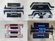 19 models of Hiace HIACE 300 series 2019 models of LED pedal strips pedals welcome pedals LED threshold strips