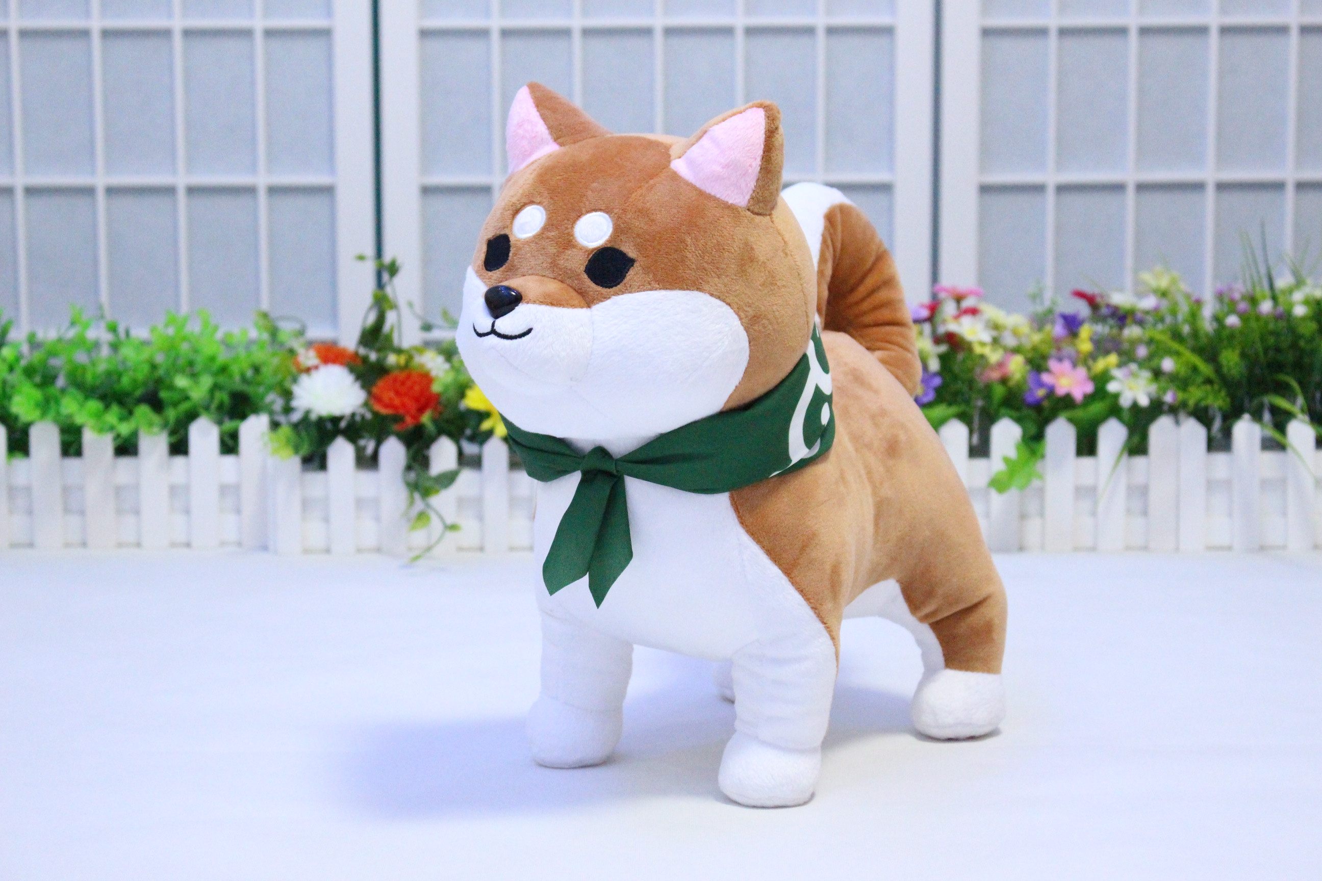 FINAL FANTASY XIV 豆柴 ぬいぐるみ 約30cm超　タグ付き FINAL FANTASY XIV 豆柴 ぬいぐるみ 約30cm超 タグ付き FINAL FANTASY