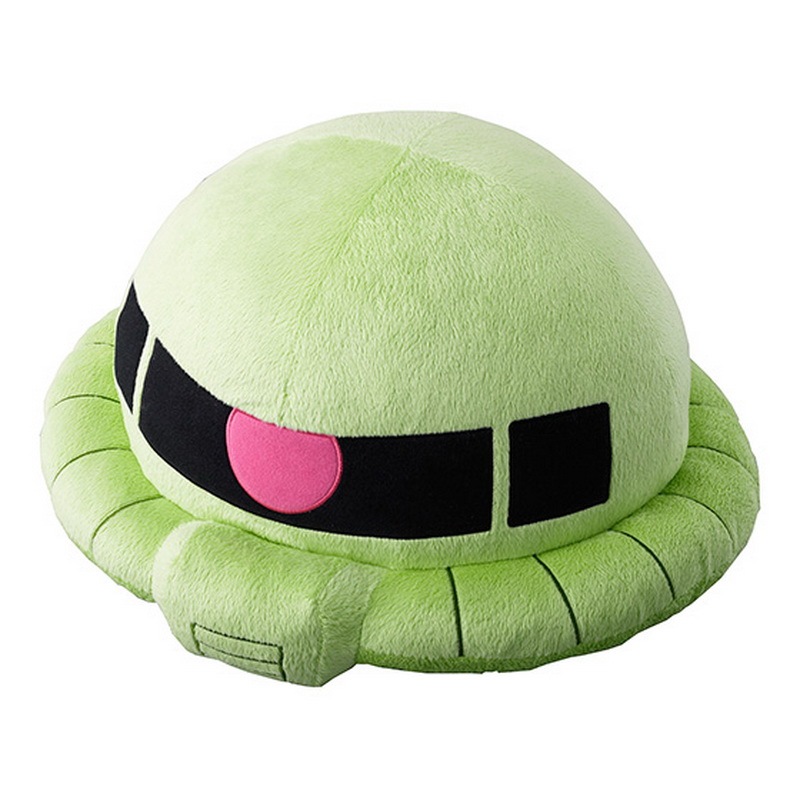 Mobile Gundam Gundam Zaku Head Plush Pillow Anime Figure Doll Toy Two-Dimensional Peripheral Gift
