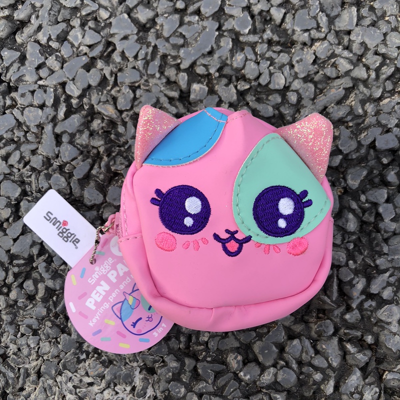 Smiggle Cartoon AirPods Pro Earphone Bag Coin Purse Storage Bag Keychain Lipstick Pendant Bag