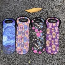 Foreign trade original insulated cup cover student kettle cover red wine and beer protective cover folding umbrella storage bag